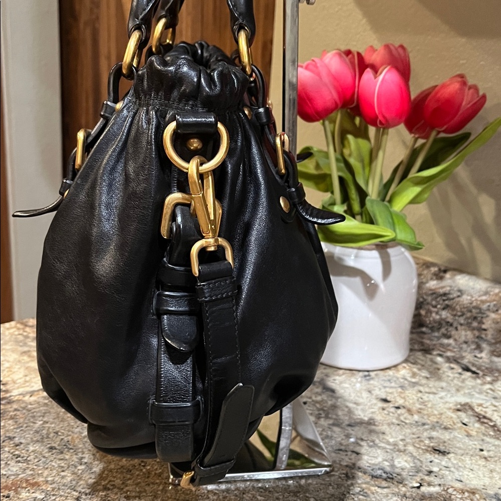 Prada EUC Vitello Daino Shoulder Bag With COA - Picture 4 of 13